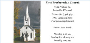 First Presbyterian Church notecard