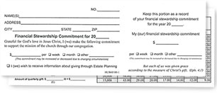 Single Pledge Card #60100-1