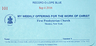 Record-a-Lope envelope